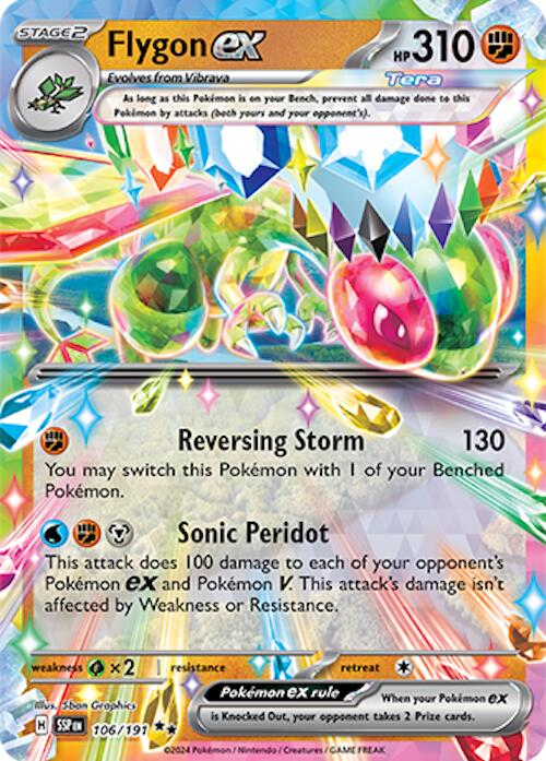 Flygon ex (106/191) [Scarlet & Violet: Surging Sparks] 