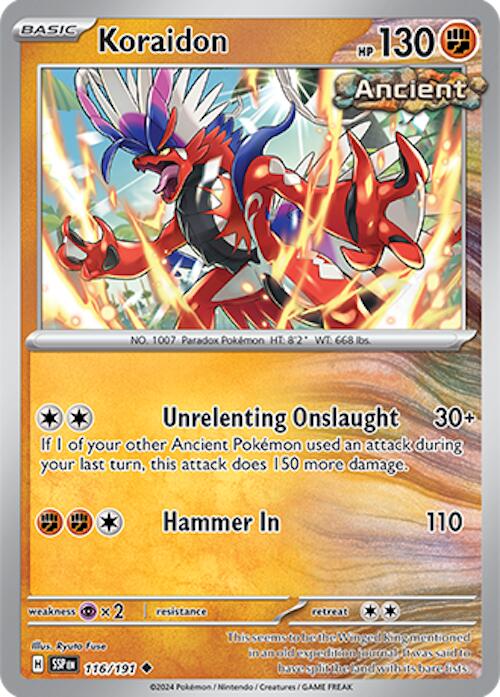 Koraidon (116/191) [Scarlet & Violet: Surging Sparks] 