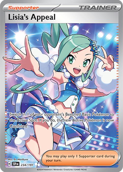 Lisia's Appeal (234/191) [Scarlet &amp; Violet: Surging Sparks] 