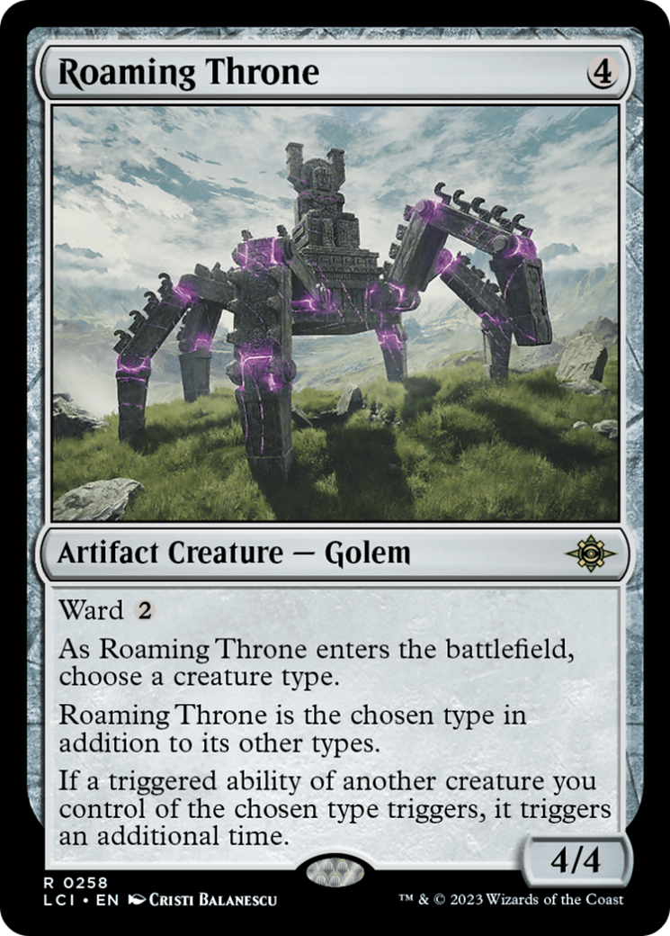 Roaming Throne [The Lost Caverns of Ixalan] 