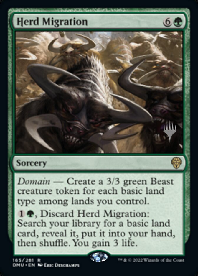Herd Migration (Promo Pack) [Dominaria United Promos] 