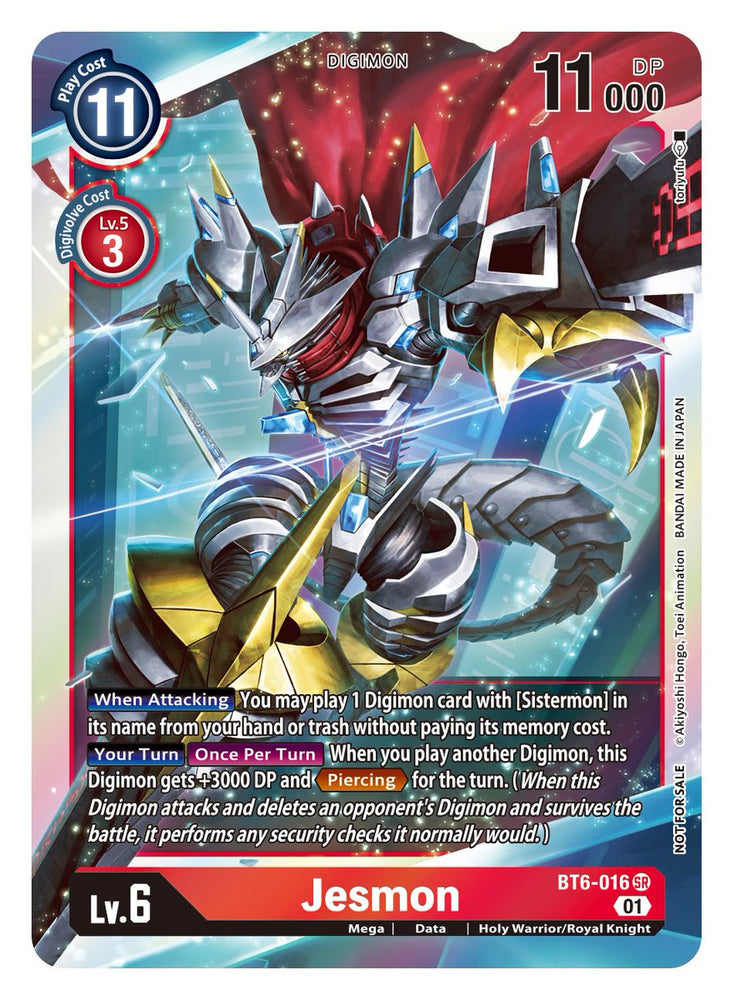 Jesmon [BT6-016] (Event Pack 2) [Double Diamond Promos] 