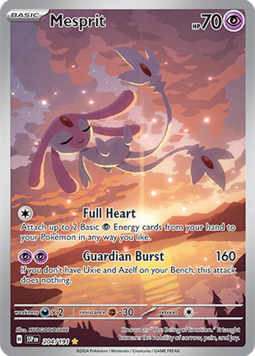 Mesprit (204/191) [Scarlet &amp; Violet: Surging Sparks] 