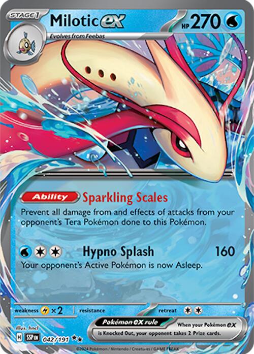 Milotic ex (042/191) [Scarlet & Violet: Surging Sparks] 