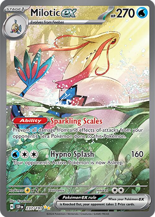 Milotic ex (237/191) [Scarlet & Violet: Surging Sparks] 