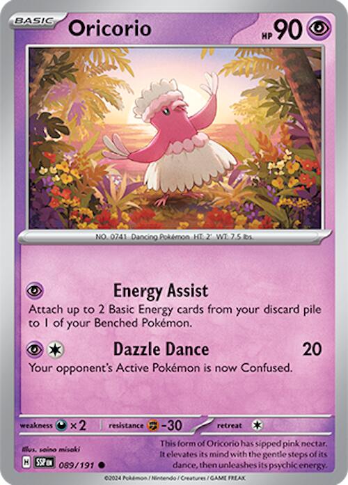 Oricorio (089/191) [Scarlet &amp; Violet: Surging Sparks] 