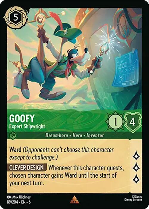 Goofy - Expert Shipwright (89/204) [Azurite Sea] 