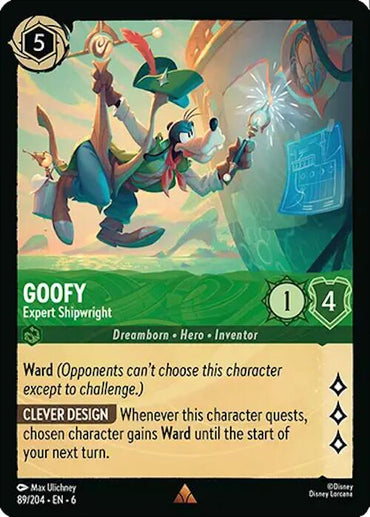 Goofy - Expert Shipwright (89/204) [Azurite Sea] 