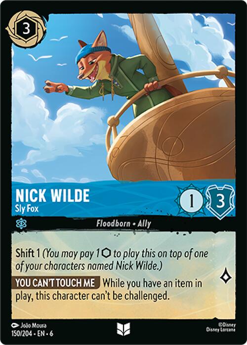 Nick Wilde – Sharp Fox (150/204) [Azurite Sea] 