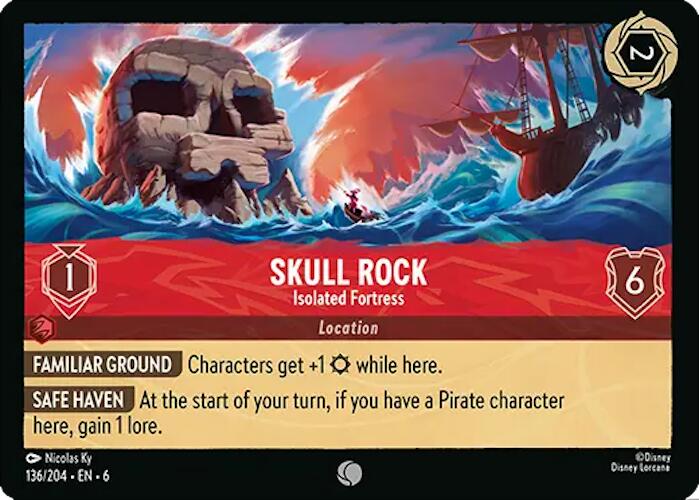 Skull Rock - Isolated Fortress (136/204) [Azurite Sea] 