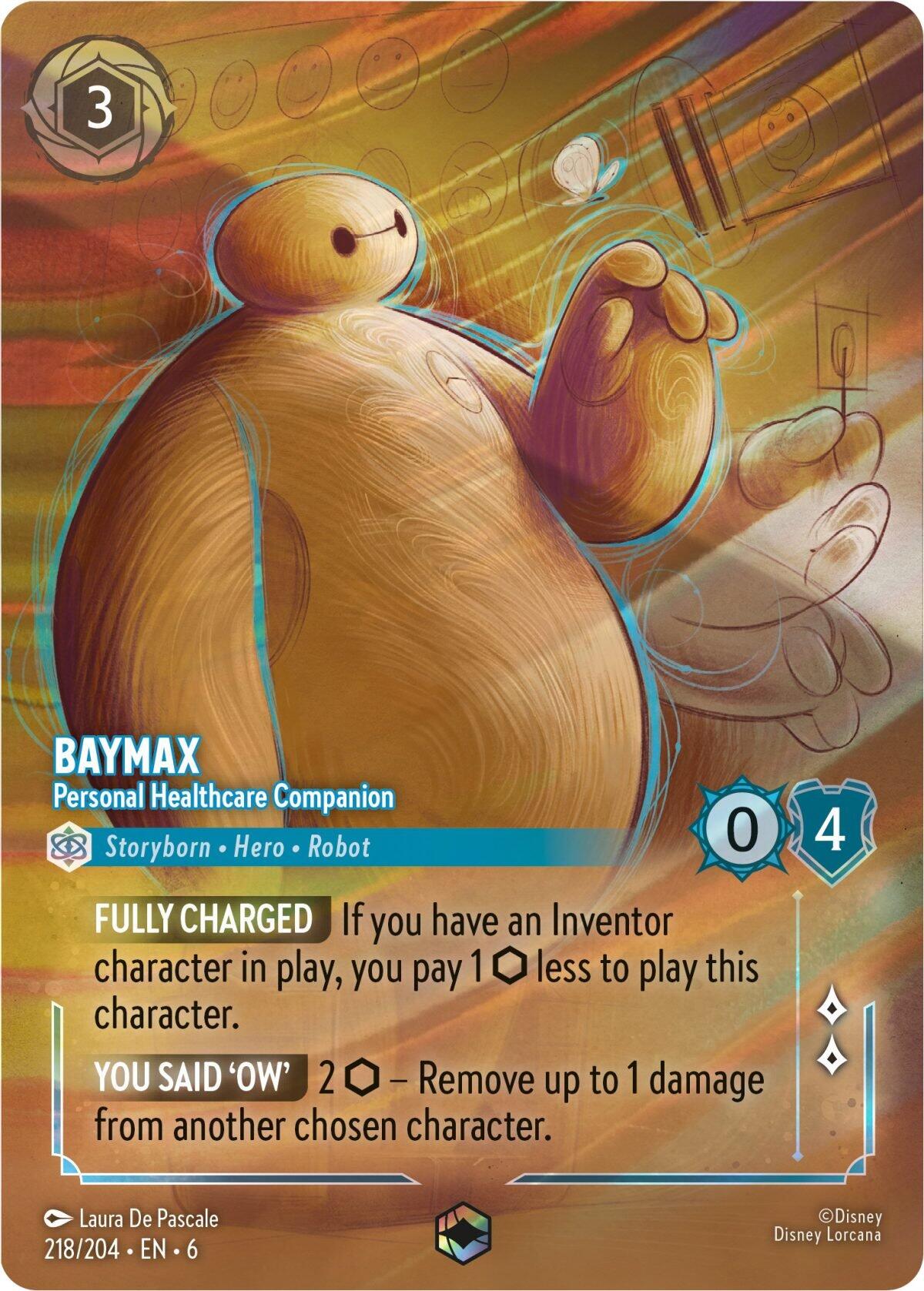 Baymax - Personal Healthcare Companion (Enchanted) (218/204) [Azurite Sea] 