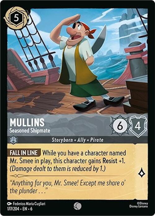 Mullins - Seasoned Shipmate (177/204) [Azurite Sea] 