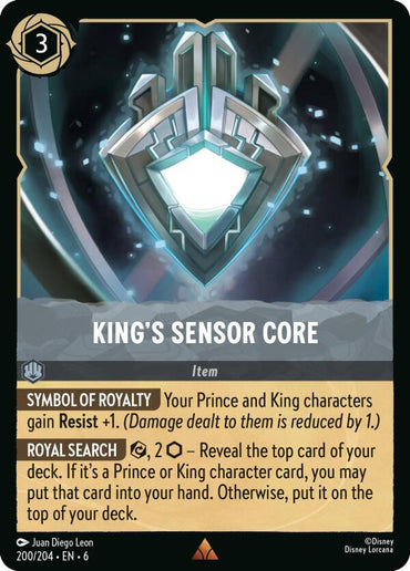 King's Sensor Core (200/204) [Azurite Sea] 