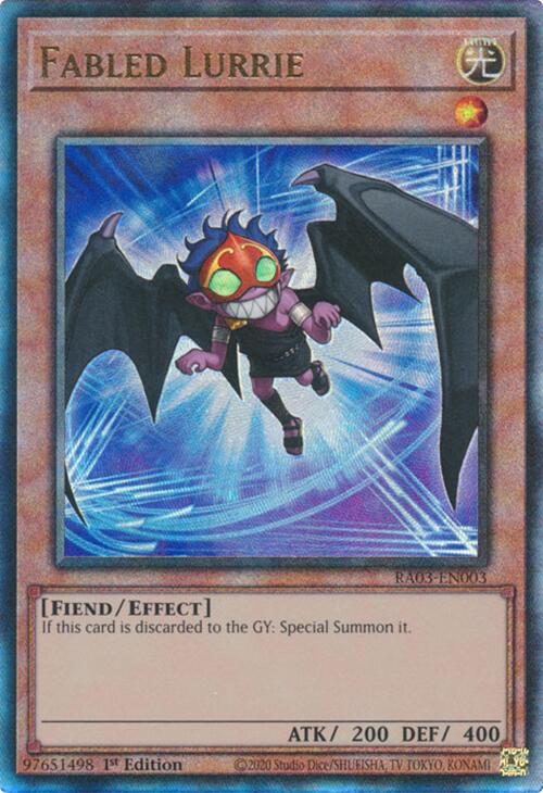 Fabled Lurrie (UTR) [RA03-EN003] Ultimate Rare 