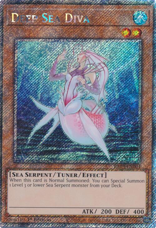 Deep Sea Diva (Platinum Secret Rare) [RA03-EN004] Platinum Secret Rare 