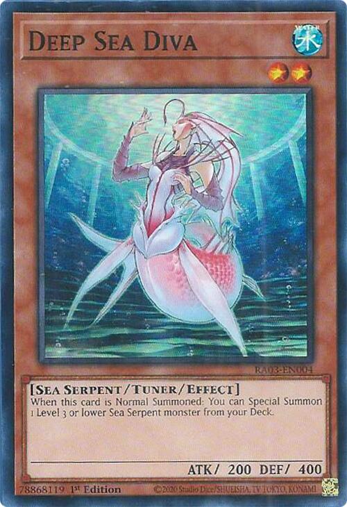 Deep Sea Diva [RA03-EN004] Super Rare 