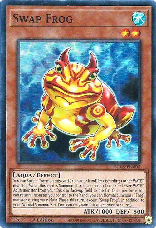 Swap Frog [RA03-EN005] Super Rare 