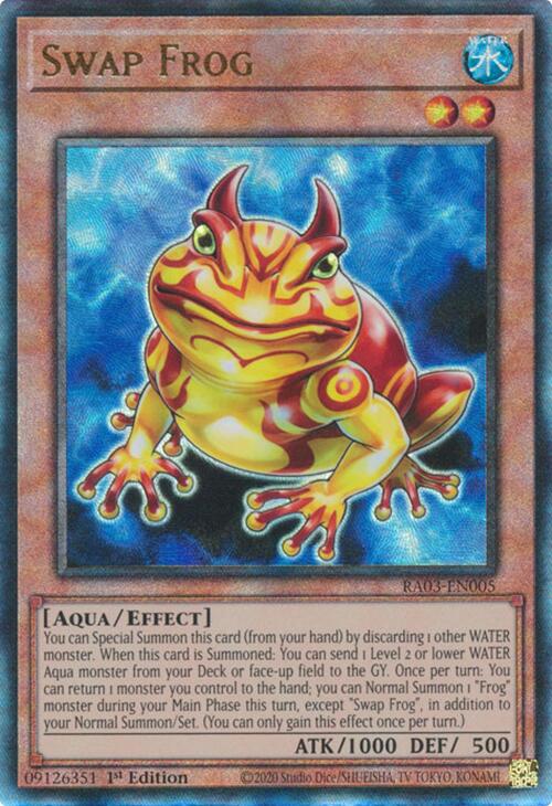 Swap Frog (UTR) [RA03-EN005] Ultimate Rare 
