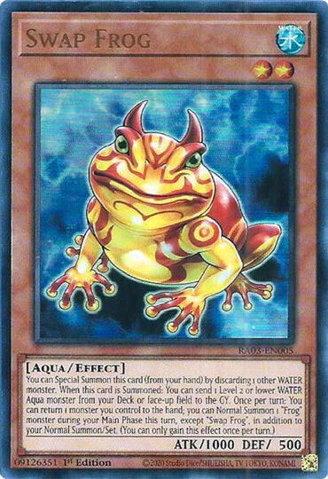 Swap Frog (UR) [RA03-EN005] Ultra Rare 