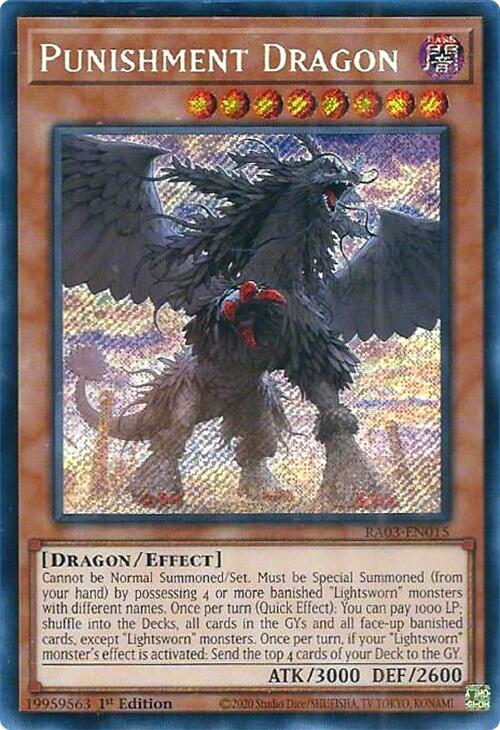 Punishment Dragon (Secret Rare) [RA03-EN015] Secret Rare 