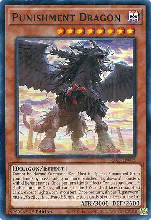 Punishment Dragon [RA03-EN015] Super Rare 