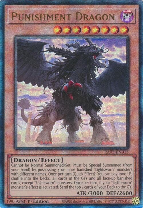 Punishment Dragon (UTR) [RA03-EN015] Ultimate Rare 