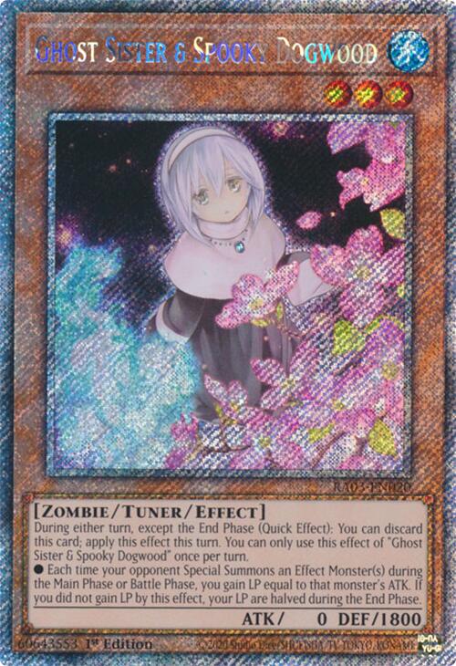 Ghost Sister & Spooky Dogwood (Platinum Secret Rare) [RA03-EN020] Platinum Secret Rare 