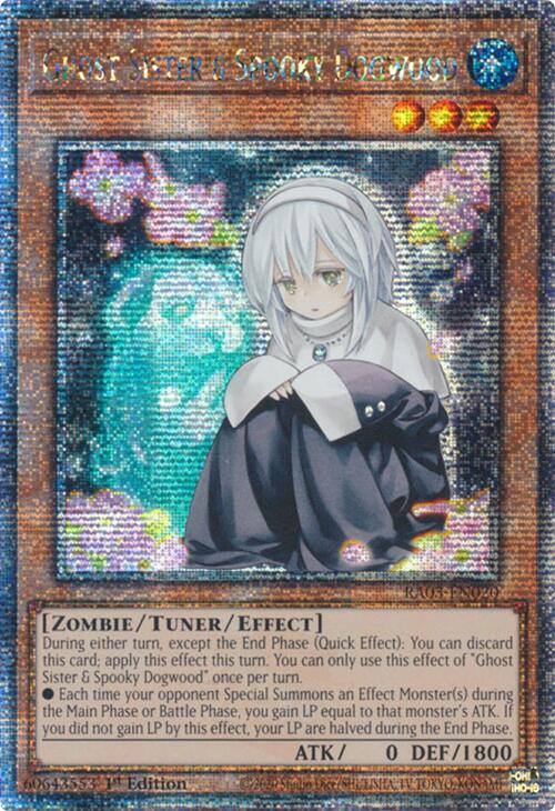 Ghost Sister & Spooky Dogwood (Quarter Century Secret Rare) [RA03-EN020] Quarter Century Secret Rare 