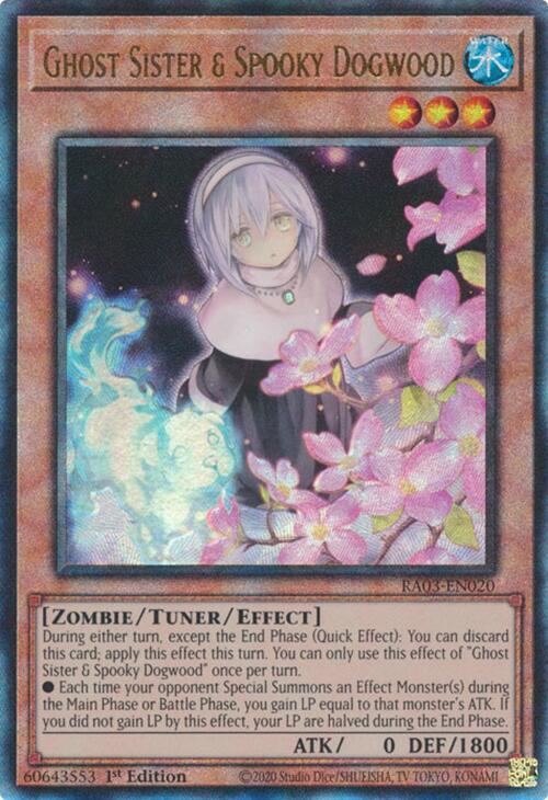 Ghost Sister & Spooky Dogwood (UTR) [RA03-EN020] Ultimate Rare 