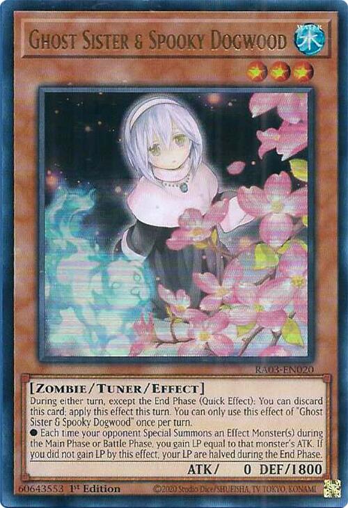 Ghost Sister & Spooky Dogwood (UR) [RA03-EN020] Ultra Rare 