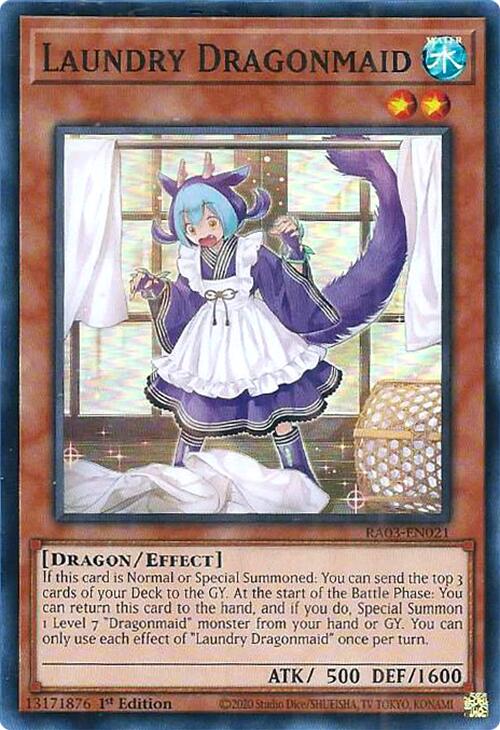 Laundry Dragonmaid [RA03-EN021] Super Rare 