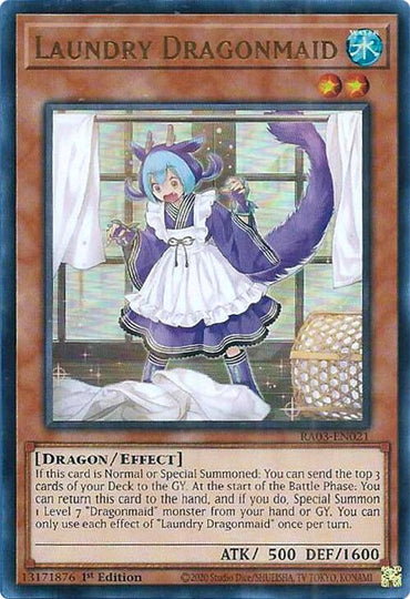 Laundry Dragonmaid (UR) [RA03-EN021] Ultra Rare 