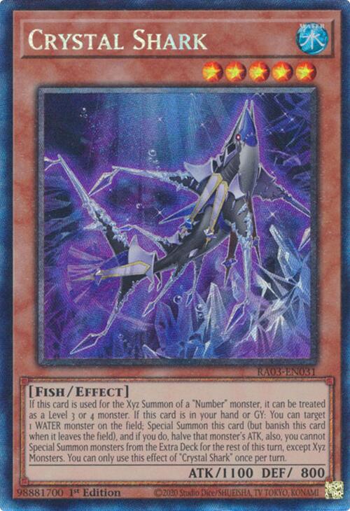 Crystal Shark (CR) [RA03-EN031] Collector's Rare 