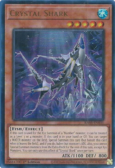 Crystal Shark (UR) [RA03-EN031] Ultra Rare 