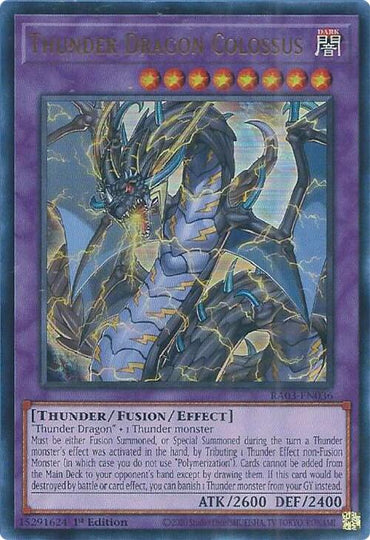 Thunder Dragon Colossus (UR) [RA03-EN036] Ultra Rare 