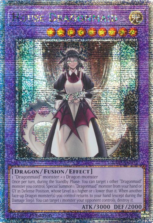 House Dragonmaid (Quarter Century Secret Rare) [RA03-EN037] Quarter Century Secret Rare 