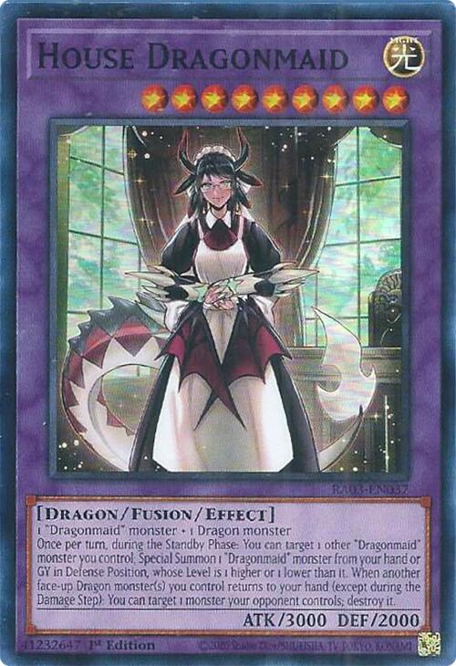 House Dragonmaid [RA03-EN037] Super Rare 