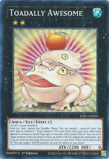 Toadally Awesome [RA03-EN040] Super Rare 