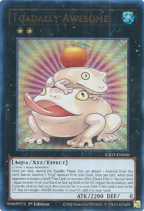 Toadally Awesome (UR) [RA03-EN040] Ultra Rare 