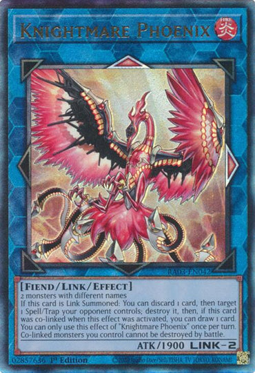 Knightmare Phoenix (UTR) [RA03-EN042] Ultimate Rare 