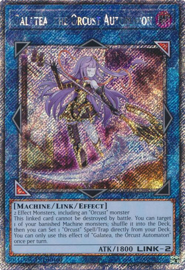 Galatea, the Orcust Automaton (Platinum Secret Rare) [RA03-EN044] Platinum Secret Rare 