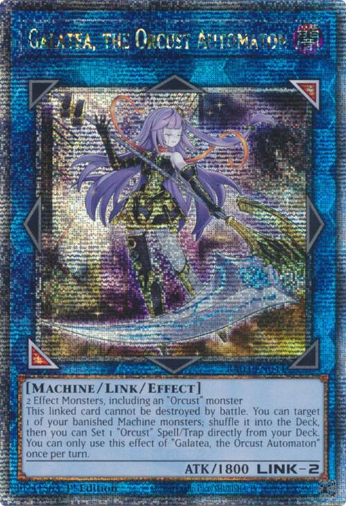 Galatea, the Orcust Automaton (Quarter Century Secret Rare) [RA03-EN044] Quarter Century Secret Rare 