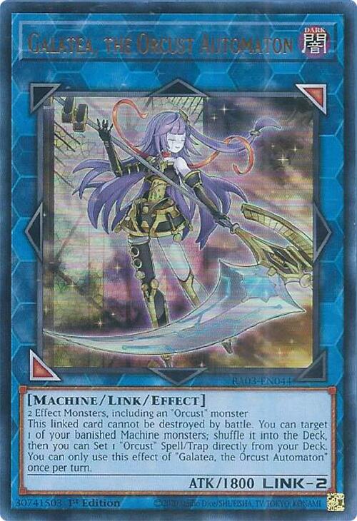 Galatea, the Orcust Automaton (UR) [RA03-EN044] Ultra Rare 