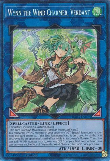 Wynn the Wind Charmer, Verdant (CR) [RA03-EN045] Collector's Rare 