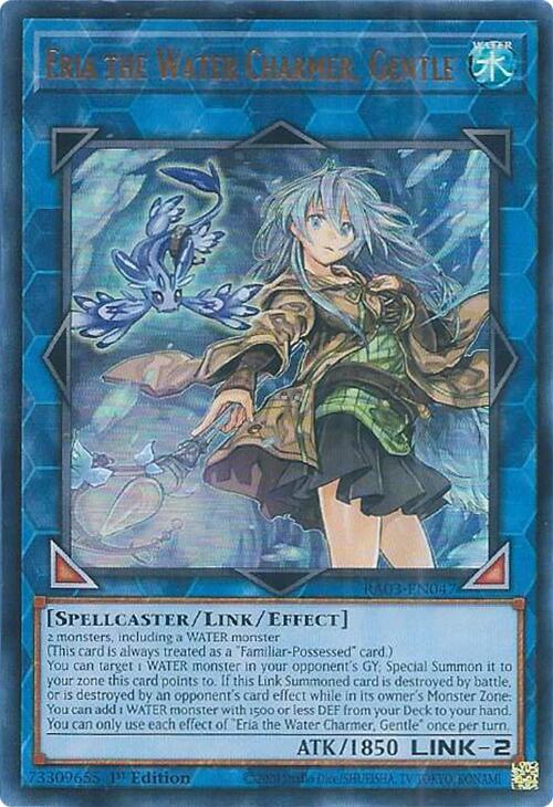 Eria the Water Charmer, Gentle (UR) [RA03-EN047] Ultra Rare 