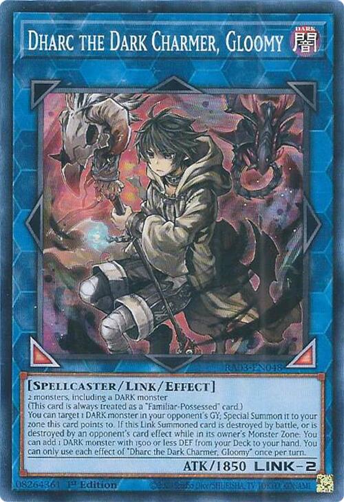 Dharc the Dark Charmer, Gloomy [RA03-EN048] Super Rare 