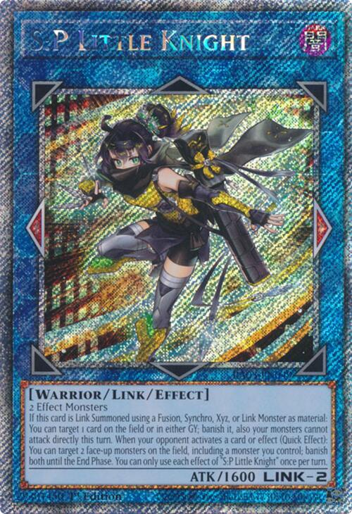 S:P Little Knight (Platinum Secret Rare) [RA03-EN049] Platinum Secret Rare 