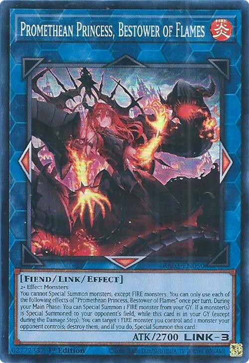 Promethean Princess, Bestower of Flames [RA03-EN050] Super Rare