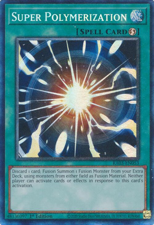 Super Polymerization (CR) [RA03-EN053] Collector's Rare 