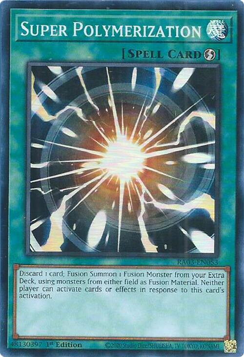 Super Polymerization [RA03-EN053] Super Rare 